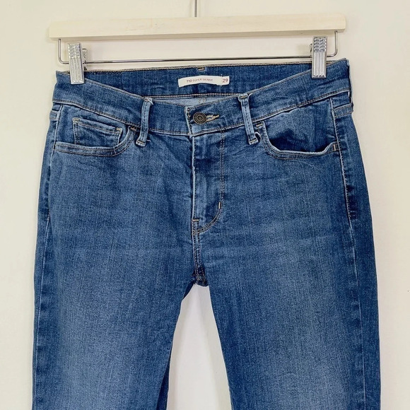 Levi's 710 Super Skinny  Medium Wash Jeans - Picture 3 of 10